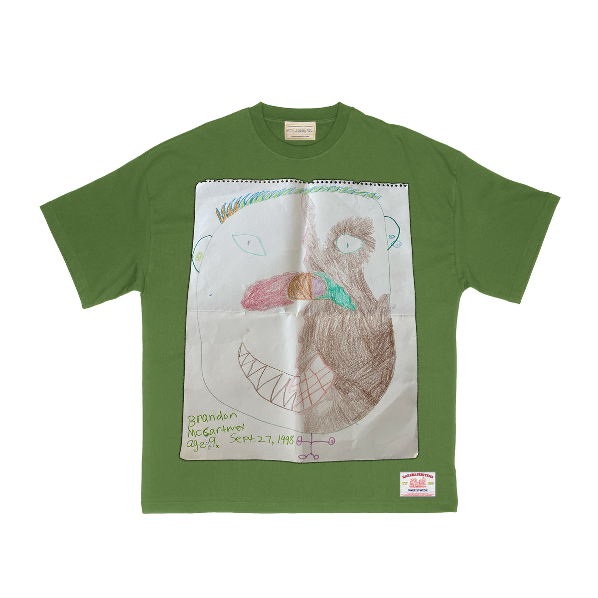 Lil B Age 9 Drawing Based T-Shirt – BASEDWORLD